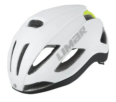 Produktbild von Fahrradhelm Limar Air Master reflectiv mattweiß/gelb Gr.L (57-61cm)