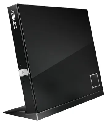 Produktbild von ASUS SBC-06D2X-U, Schwarz, Horizontal/Vertikal, Desktop, Blu-Ray DVD Combo, USB 2.0, BD-R, BD-R DL, BD-RE, BD-RE DL, BD-ROM, CD, CD-R, CD-ROM, CD-RW, DVD, DVD+R, DVD+R DL, DVD+RW,...