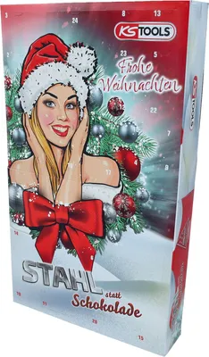 Produktbild von KS Tools Adventskalender Stahl statt Schokolade 515.6699