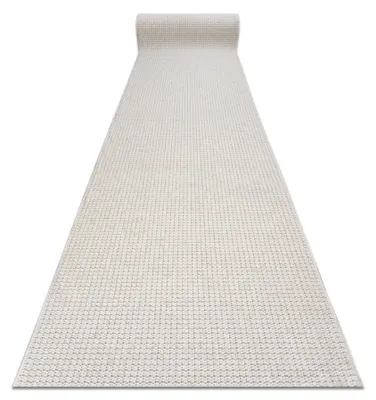 Produktbild von Läufer CASABLANCA LOOP weiß, Schleife weich - 100cm Weiß 100x180 cm