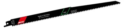 Image de Lames scie réciproque bois 300 mm denture fraisée 6 TPI polyamideck de 5