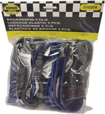 Produktbild von Gepäckspanner Set 5 Teilig Ladungssicherung Gepäckspinne