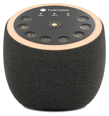 Image de Machine à sons Hotmoon avec 40 sons haute fidélité - Machine à bruit blanc avec fonctions de mémoire - Alimentation USB