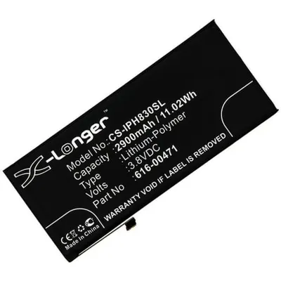 Produktbild von Akku für Apple APN:616-00471 Li-Pol 3,79 Volt 2942 mAh schwarz