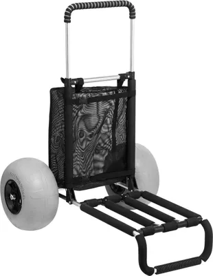 Produktbild von Strandwagen mit großen Rädern für Sand 12-Zoll-Ballonräder Strandgärtnern