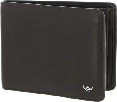 Produktbild von Golden Head Leder Geldbörse Dublin Billfold Coin Wallet Brown dunkelbraun