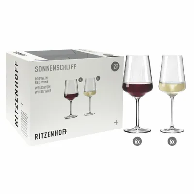 Produktbild von Sonnenschliff Weinglas-Set H24 Von Ritzenhoff Design Team