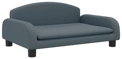 Obrázok produktu pre Tmavosivá psia posteľ, rozmer 70 x 45 x 30 cm