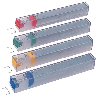 Obrázek produktu pro Leitz 55910000, Balík svorek, 26/6, 6 mm, 210 svorek, 26/6, Modrá