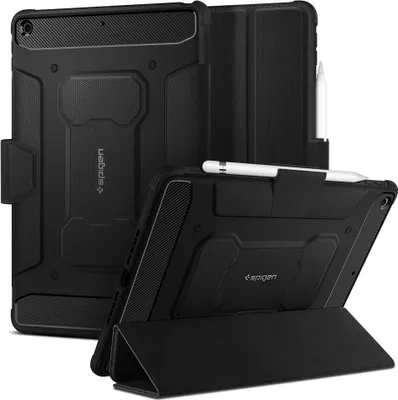 Image de Étui Spigen Rugged Armor Pro Apple iPad 10.2 2019 noir