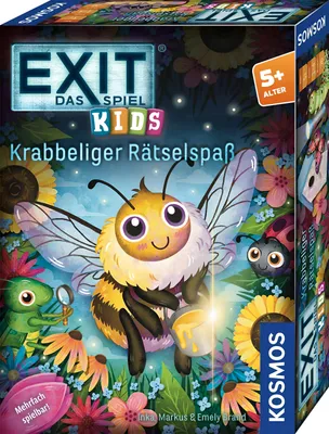 Produktbild von KOSMOS EXIT® - Das Spiel - Kids: Krabbeliger Rätselspaß
