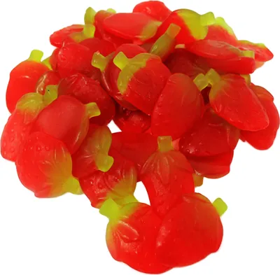 Produktbild von Erdbeerfruchtgummi mit fruchtig köstlichem Erdbeergeschmack 300g
