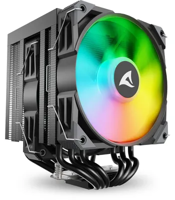 Immagine prodotto di Sharkoon A60 RGB Black Air Cooler (4044951042050)