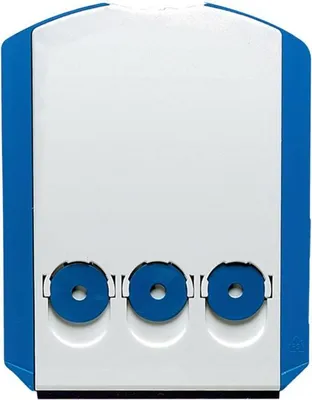 Produktbild von Parkscheibe "Prime" mit Chips weiß/blau