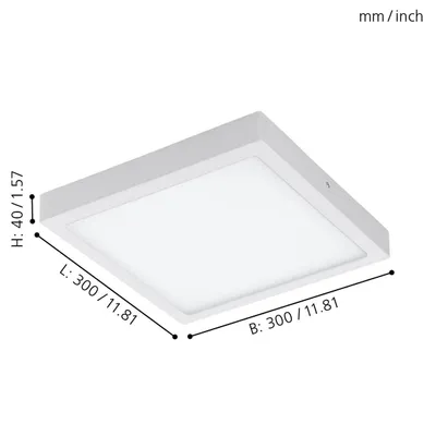 Immagine prodotto di Eglo 96673 Fueva-C LED a plafone Connect 21W bianco