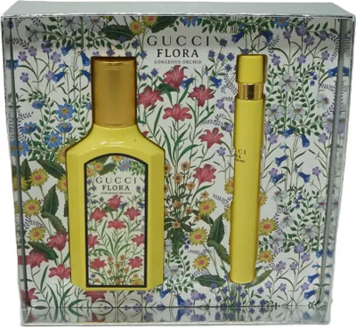 Produktbild von Gucci-Set: Flora Gorgeous Orchid, Eau de Parfum, für Damen, 50 ml + Flora Gorgeous Orchid, Eau de Parfum, für Damen, 10 ml