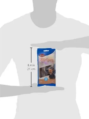 Produktbild von Trixie Snack Stripes, Hundesnack mit Lamm, ohne Zuckerzusatz, 10 Snacks, 100 g