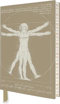 Produktbild von Da Vinci: Vitruvian Man Artisan Art Notebook (Flame Tree Journals)