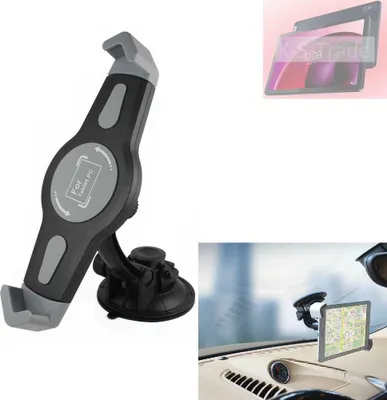 Produktbild von K-S-Trade Scheiben-Halterung für Tablets kompatibel mit Lenovo Tab M10 5G KFZ Tablet Saugnapf Auto Halterung Windschutzscheibe Holder Halter