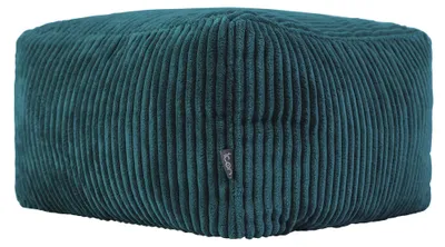 Immagine prodotto di icon pouf Amara, velluto a coste, poggiapiedi per il soggiorno, sgabello, pouf, sgabello a sacco grande, cuscino -  Germany