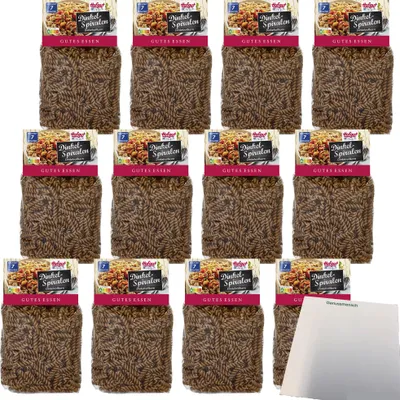 Produktbild von Hofgut Dinkel-Spiralnudeln VPE (12x500g Beutel) + usy Block