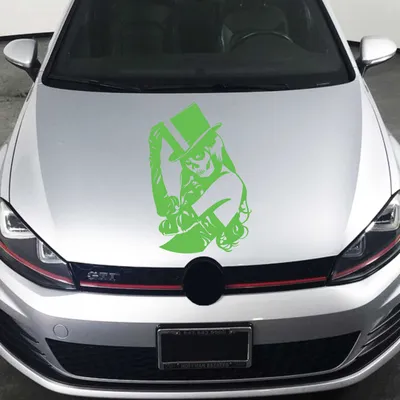 Produktbild von Aufkleber - Autoaufkleber "Skull Girl" Gothic 88cm x 60cm lindgrün - Tuning Carystyling Heckscheibe Auto
