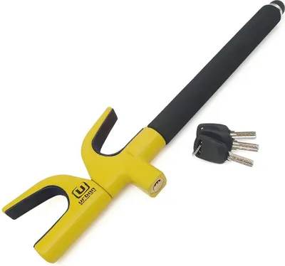 Immagine prodotto di Bloccasterzo Urban Security UR959Y, 3 chiavi, giallo