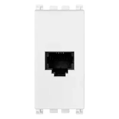 Imagen del producto de Conector RJ11 de 6/4 pines, color blanco - modelo 19320.B