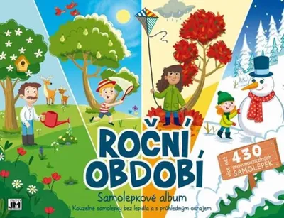 Obrázek produktu pro Bav se a nalepuj zas a znovu! Roční období