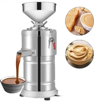 Obrázek produktu pro Přístroj na výrobu arašídového másla - Přístroj na výrobu arašídového másla - 1100 W - Na ořechové máslo - Nerezová ocel a hliník - Nastavitelná konzistence