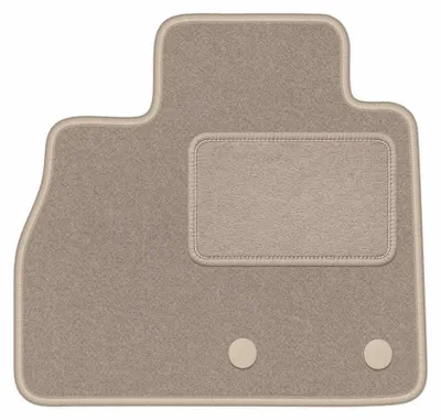Produktbild von Fahrermatte Velours für Renault Scenic IV 2016- (Minivan) – 1-tlg, Beige, passgenau – Wielganizator LUX