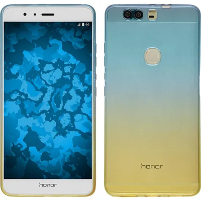 Produktbild von PhoneNatic Case kompatibel mit Huawei Honor V8 - Design:02 Silikon Hülle Ombrè + 2 Schutzfolien