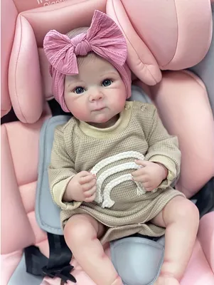Immagine prodotto di 18 pollici Bettie reborn bambola neonato, realistico, morbido corpo pieno, pittura strato bambino, pelle 3D con capelli disegnati a mano