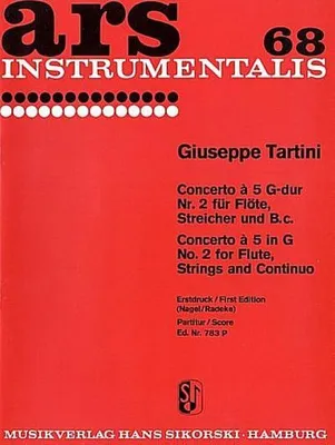 Produktbild von Concerto à 5 Nr.2 G-Durfür Flöte und Streicher