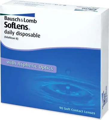 Produktbild von SofLens Daily Disposable (90 Linsen) Stärke: -1.00, BC: 8.60, DIA: 14.20