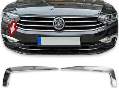 Obrázek produktu pro Nerezové chromované okolí mlhového světla pro VW Passat B8 Facelift | od 2020&gt