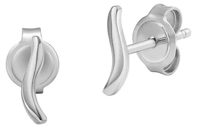 Produktbild von Minimalistische Stahlohrringe Wave SKJ1791040