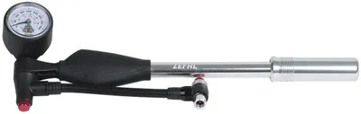 Image de Pompe de fourche à ressort Zefal Z Shock jusqu'à 25bar argent noir