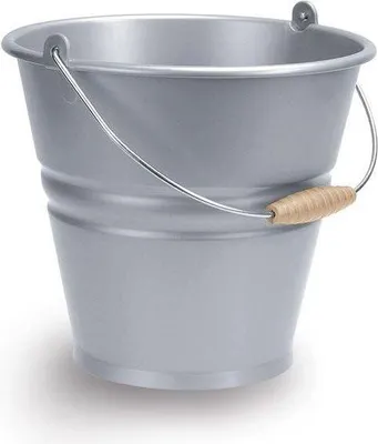 Produktbild von Tontarelli Eimer Nostalgie 10 L, silber