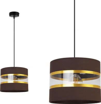 Image de Plafonnier suspendu Lustre Abat-jour moderne