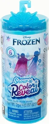 Produktbild von Frozen Snow Color Reveal Puppenzubehör Überraschungsset