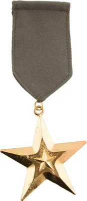 Obrázok produktu pre Príslušenstvo k vojenskej medaile khaki-zlatá - Jedna veľkosť