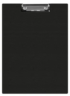 Image de Tableau de présentation Q-connect A5, noir, avec pince
