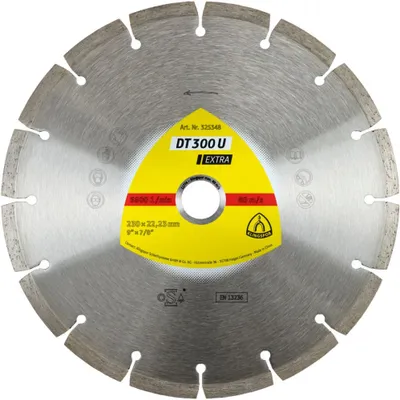 Obrázek produktu pro Diamantový Kotouč Na Řezání Nemetalů Klingspor 125X1.6X22.23