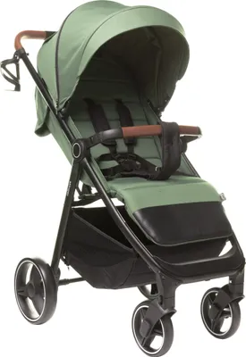 Produktbild von 4Baby | Kinderwagen - Buggy Kinderwagen - Olive - Leicht, Klappbar, Mit Liegefunktion - mit Einhand-Faltung - bis 22 kg - Stinger