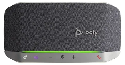 Productafbeelding van Poly Sync 20-M - Slimme handsfree-headset - Bluetooth - draadloos en met kabel - USB-C, USB-A - Zwart - Gecertificeerd voor Microsoft Teams