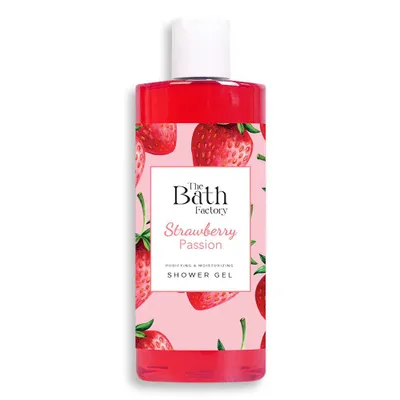 Immagine prodotto di The Bath Factory Strawberry Passion- Gel doccia fruttato per una pelle morbida e vellutata