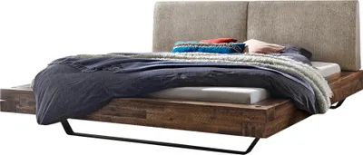 Produktbild von HASENA Factory Line Opera Designbett Slid 25 Akazie vintage brown 200x200