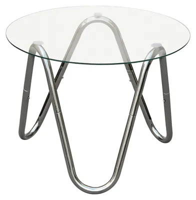 Produktbild von BEISTELLTISCH Ventana Round - Chrom - 50/50/35 cm