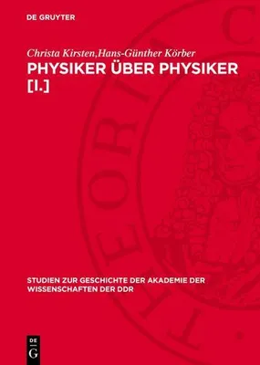 Produktbild von Physiker über Physiker [I.]